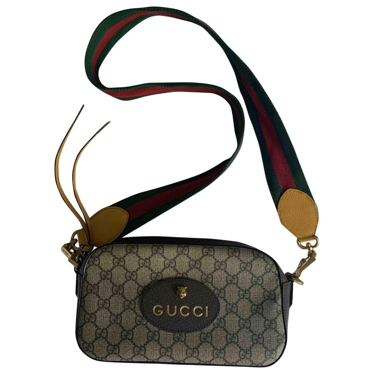 Gucci beige cloth handbag