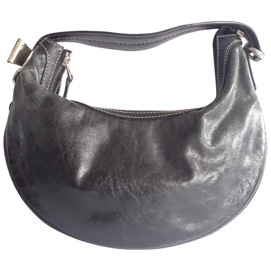 Gucci black leather handbag