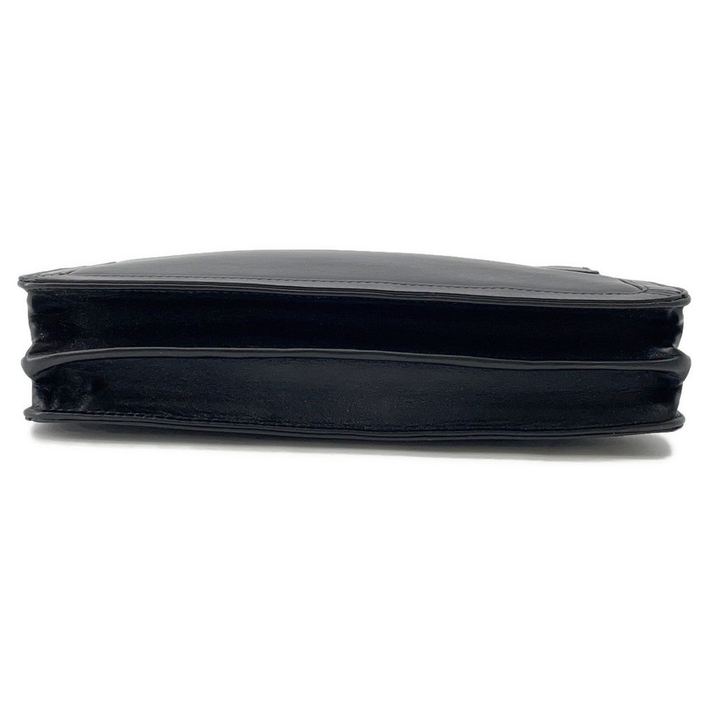 BALENCIAGA NavyPochette Shoulder Bag Black339937 Leather
