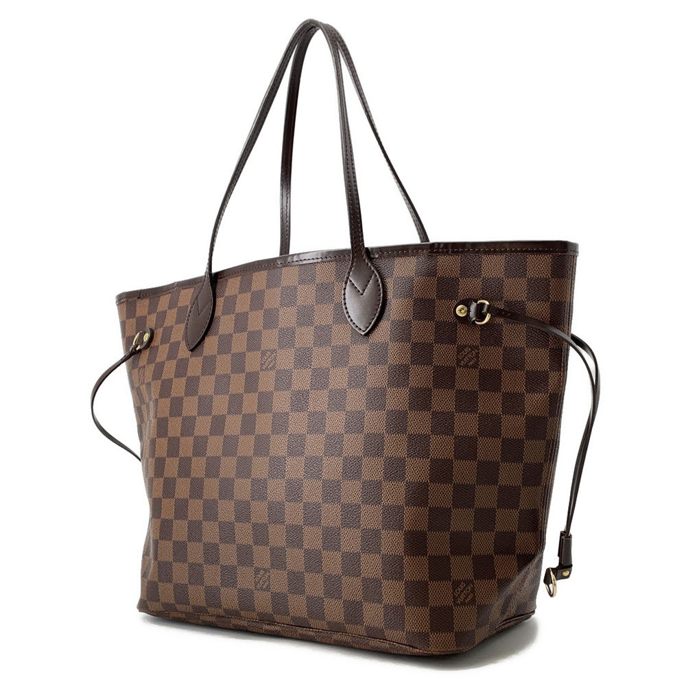 LOUIS VUITTON Neverfull CeriseN51105 Damier Ebene Canvas Size MM