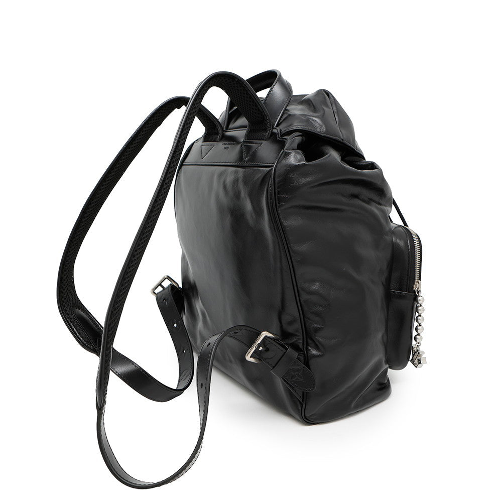 LOUIS VUITTON Montsouris Cargo Backpack BlackM13983 Calf Leather LV Nightgown