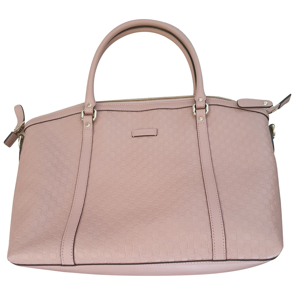 Gucci pink leather handbag