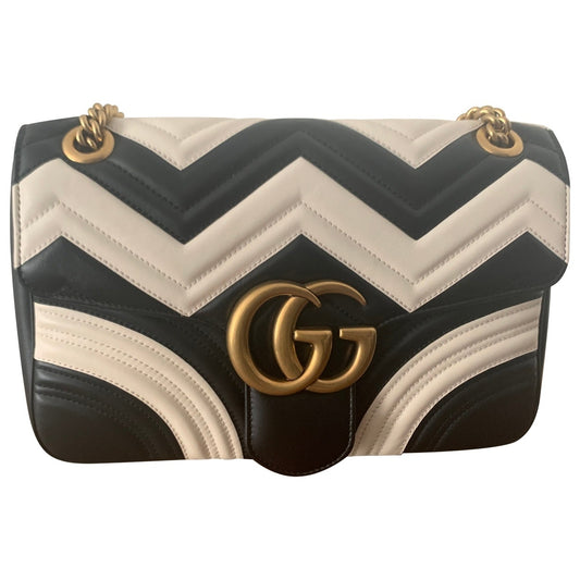 Gucci marmont multicolour leather handbag
