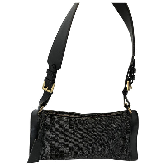 Gucci black cloth handbag