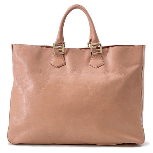FENDI ?Tote Bag Pink8BN184 Leather