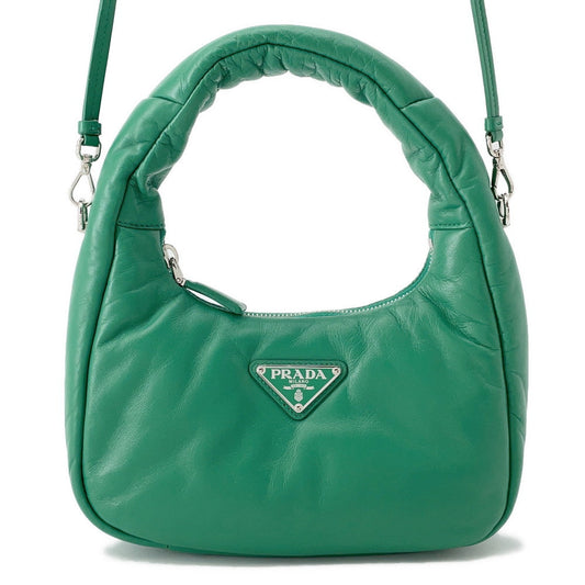 PRADA Hobo 2WAYBag Green1BA384 Leather