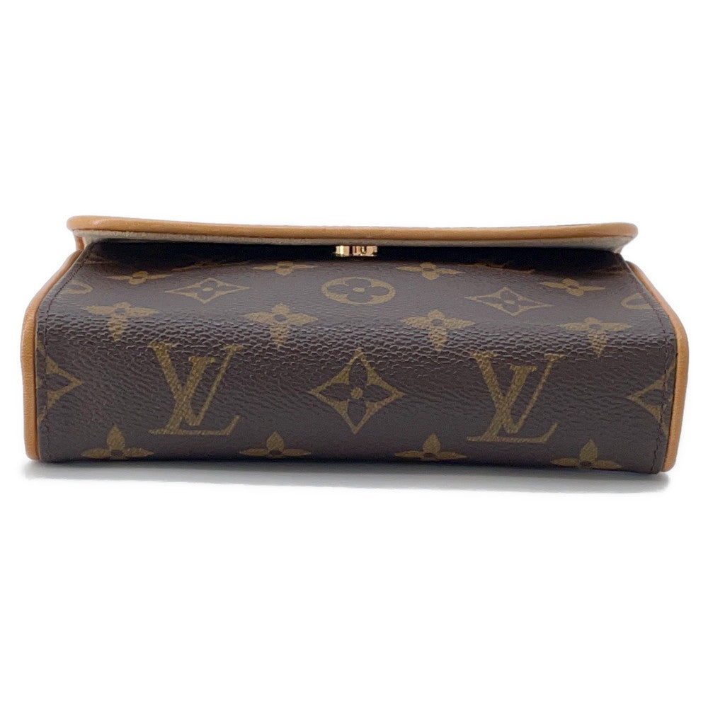 LOUIS VUITTON Pochette Florentine Brown/BeigeM51855 Monogram Size XS