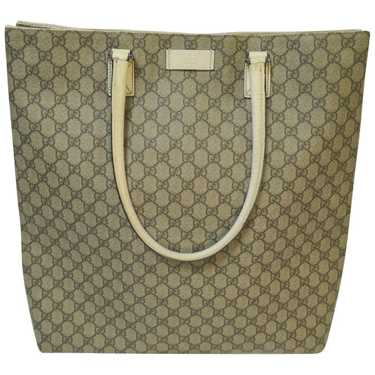 Gucci beige cloth handbag