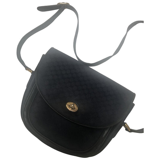 Gucci blue cloth handbag