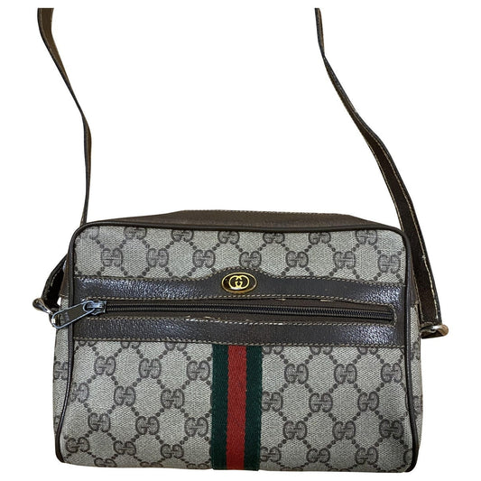 Gucci ophidia beige cloth handbag