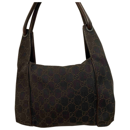 Gucci black cloth handbag