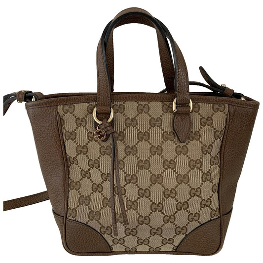 Gucci beige cloth handbag