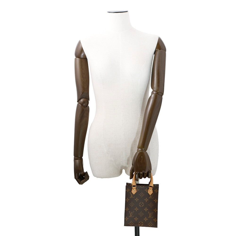 LOUIS VUITTON Petit Sac Plat BrownM69442 Monogram