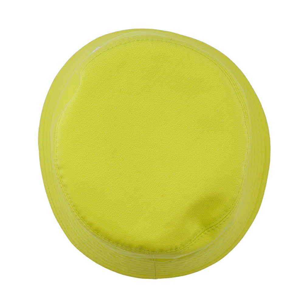 LOUIS VUITTON Monogram Neon Reversible Bucket Hat Size L Neon Yellow/WhiteM7064L Cotton
