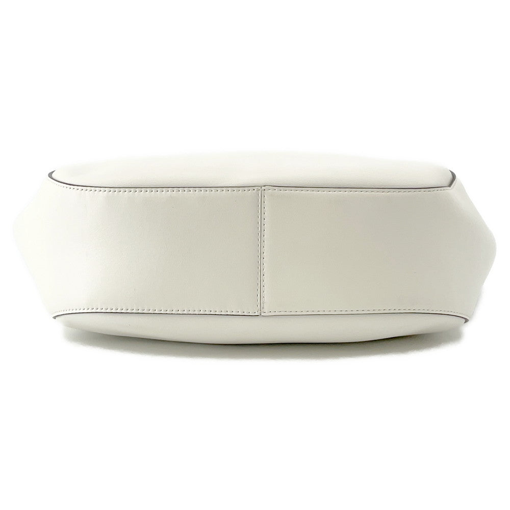 PRADA Tote Bag White1BG483 Leather