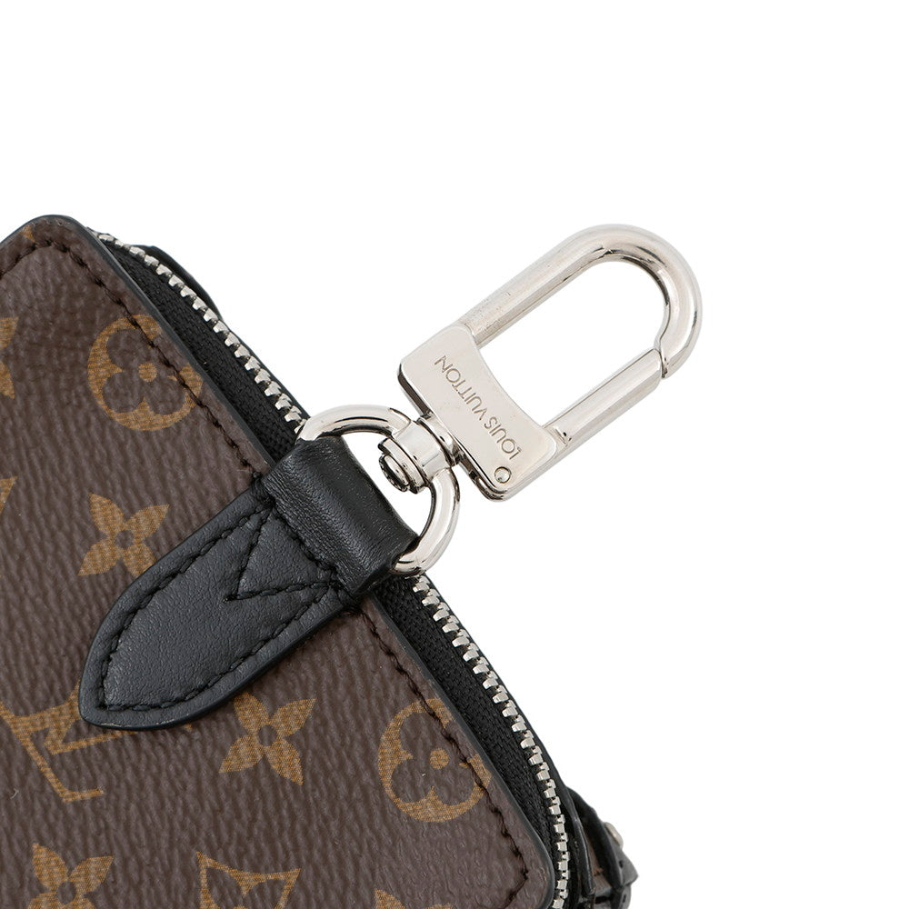 LOUIS VUITTON Mr. Soft Trunk Brown/BlackM01201 Monogram Macassar Canvas