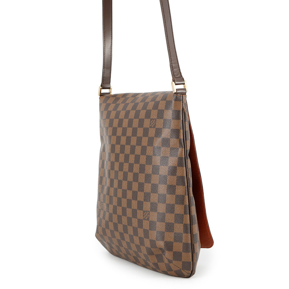 LOUIS VUITTON Muset RedN51302 Damier Ebene Canvas Size long