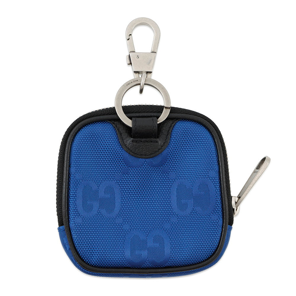 GUCCI ?Off-the-Grid Coin purse Blue/Black645060 Nylon