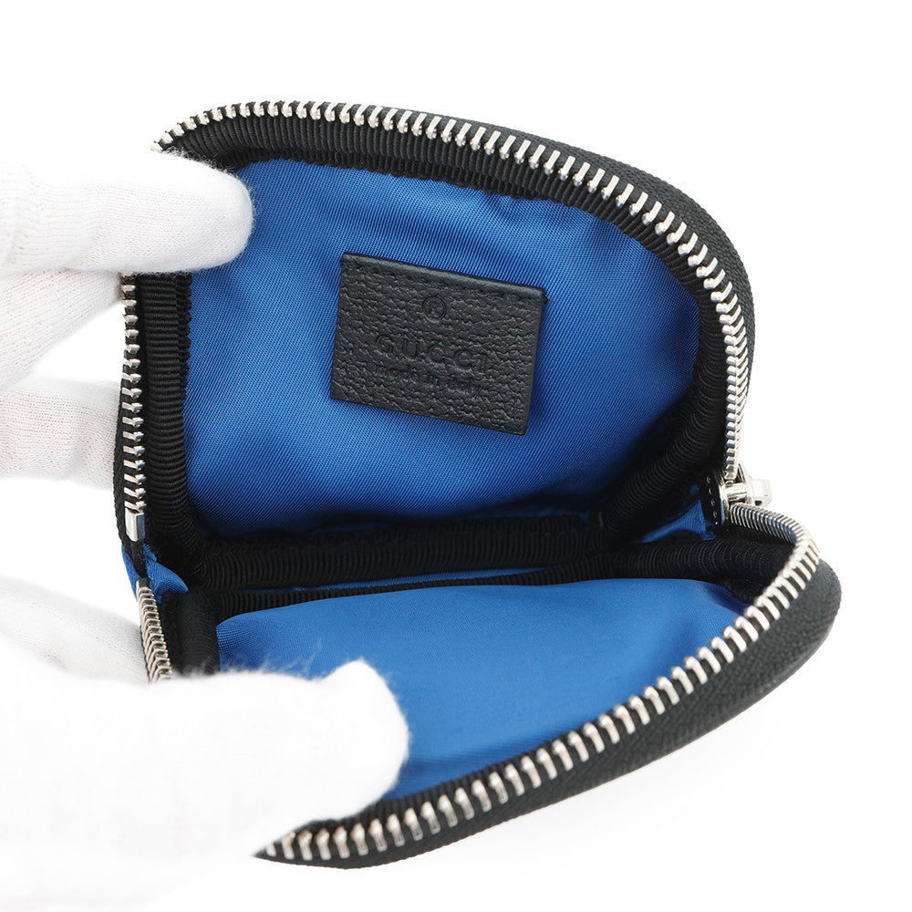 GUCCI ?Off-the-Grid Coin purse Blue/Black645060 Nylon