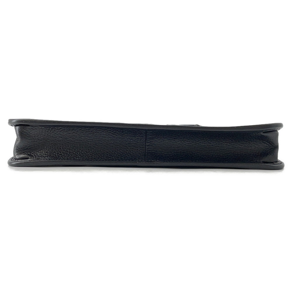 GUCCI Interlocking G Messenger Bag Black735111 Leather