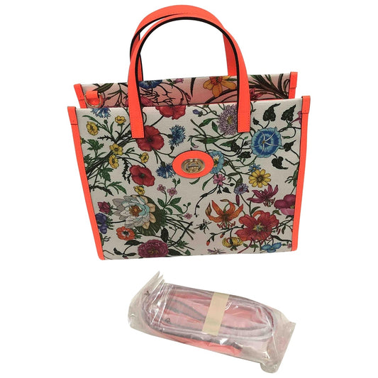 Gucci orange cloth handbag