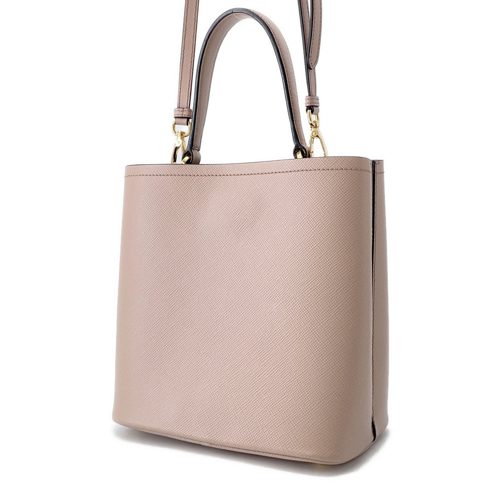 PRADA Panier 2WAYHandbag Pink/Black1BA212 Leather