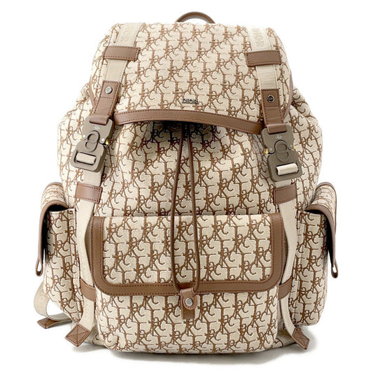 Dior ?Backpack Cactus JackCollaboration Beige/Brown1ESBA163JOD Canvas Leather
