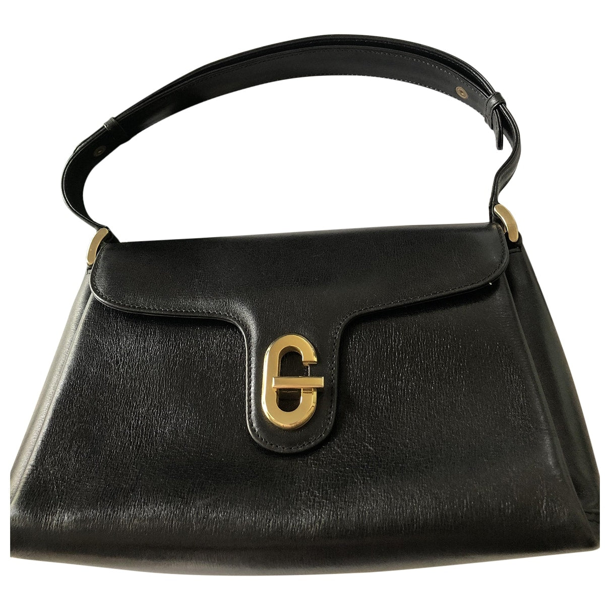 Gucci black leather handbag