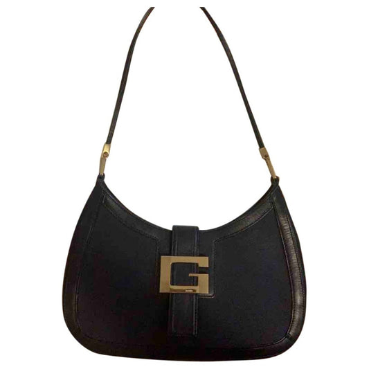 Gucci black leather handbag