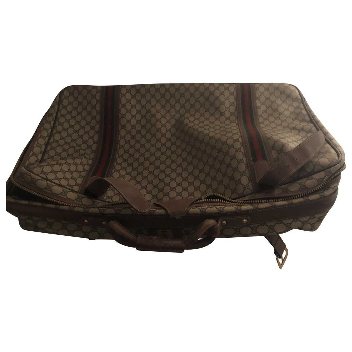 Gucci grey cloth bag