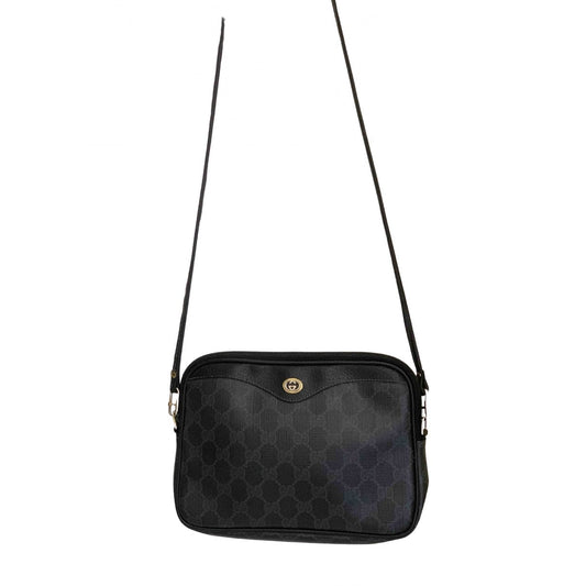 Gucci black leather handbag
