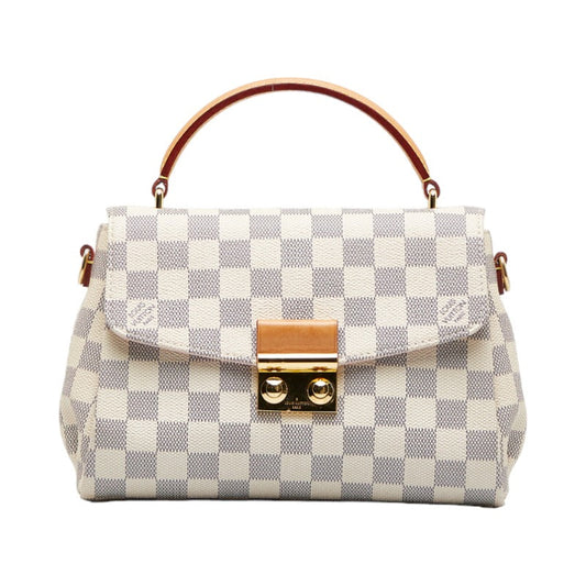 Louis Vuitton Louis Vuitton DamiÃ¨re Azur N41581 Handbag PVC/Laser White