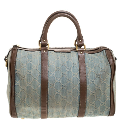 Gucci boston blue denim - jeans handbag
