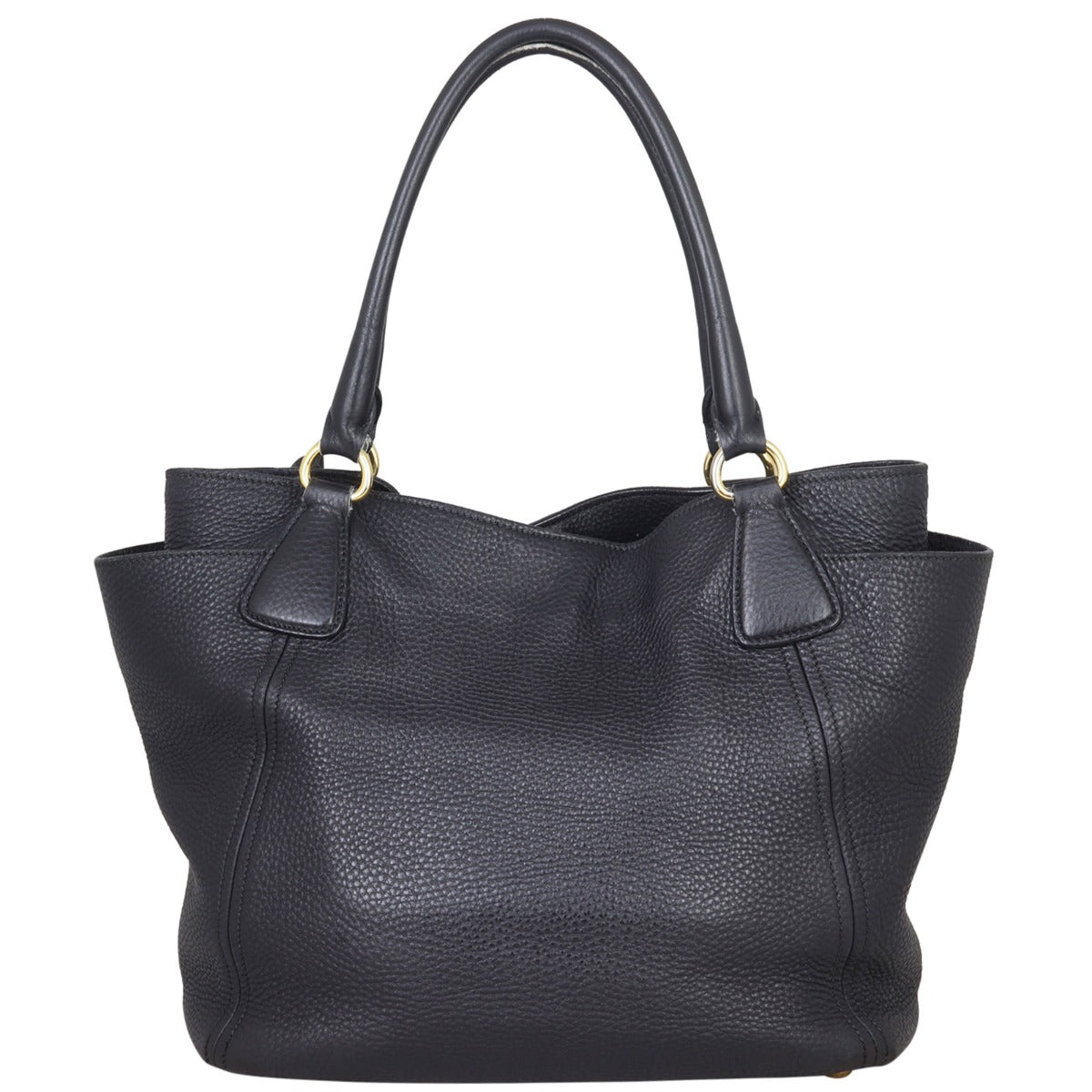 Prada Vitello Daino Side Pocket Tote