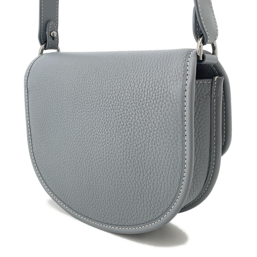 Dior Gallop Shoulder Bag Gray1ADPO033LAC Leather