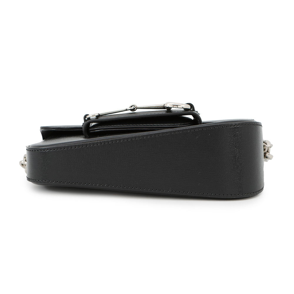 GUCCI Horsebit 1955 2WAY Bag Black774209 Leather Size Mini