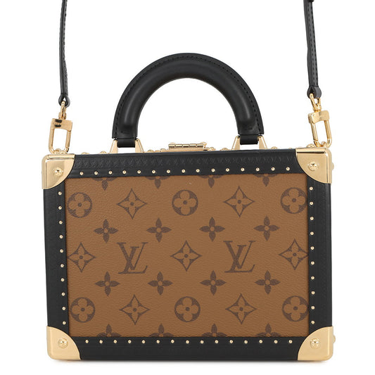 LOUIS VUITTON Petite Vallees NoirM47164 Monogram Reverse Canvas