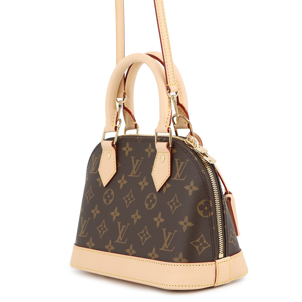LOUIS VUITTON Alma BrownM46990 Monogram Size BB
