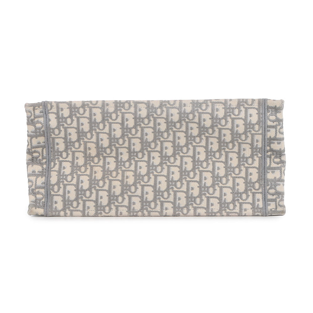 Dior Book tote EcruWhite/GrayM1296ZRIW Canvas Size Medium