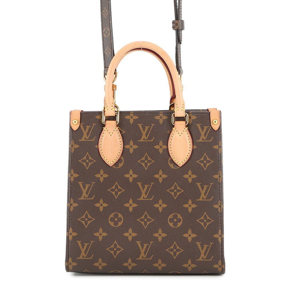 LOUIS VUITTON Sac Plat BB RedM45847 Monogram Size BB