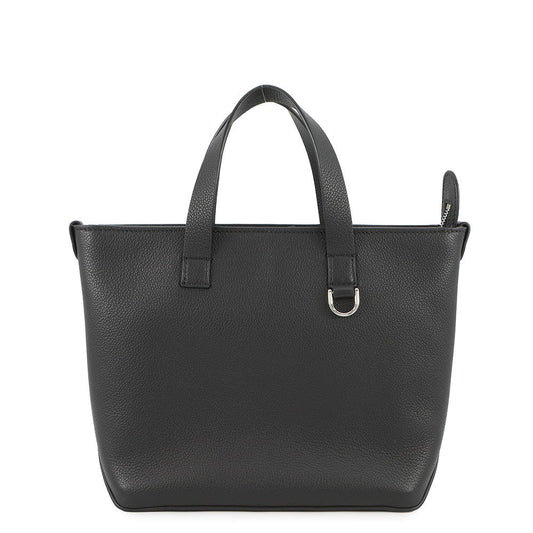 FENDI FF Square Shopping Bag Black7VA658 Leather Size Small