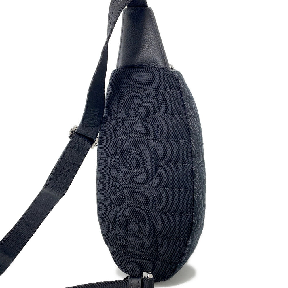 Dior Oblique SCARAB Crossbody Bag Black2ESBC311YKY Canvas Leather Size Mini