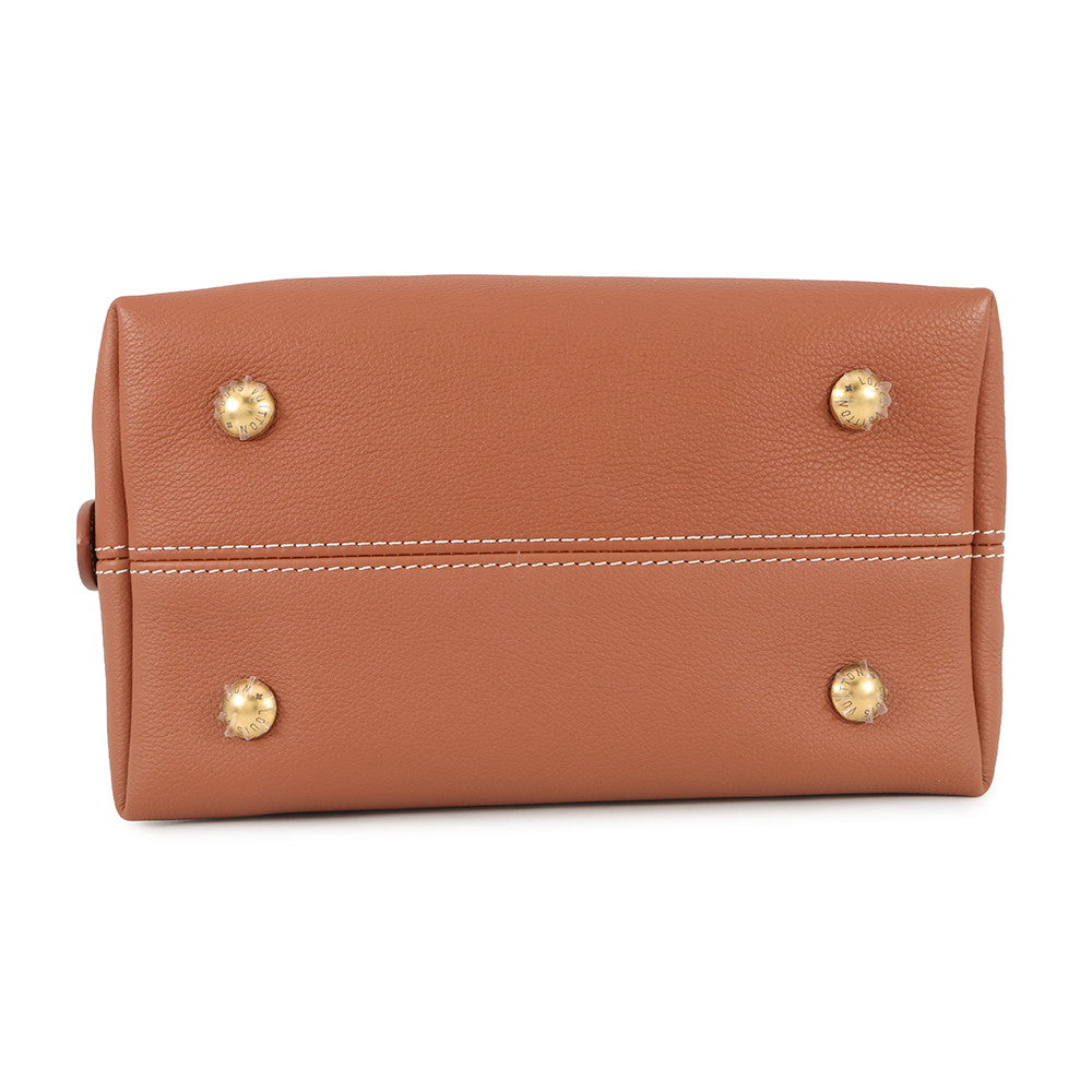 LOUIS VUITTON Lowkey Hobo PM CognacM25354 Calf Leather Size PM