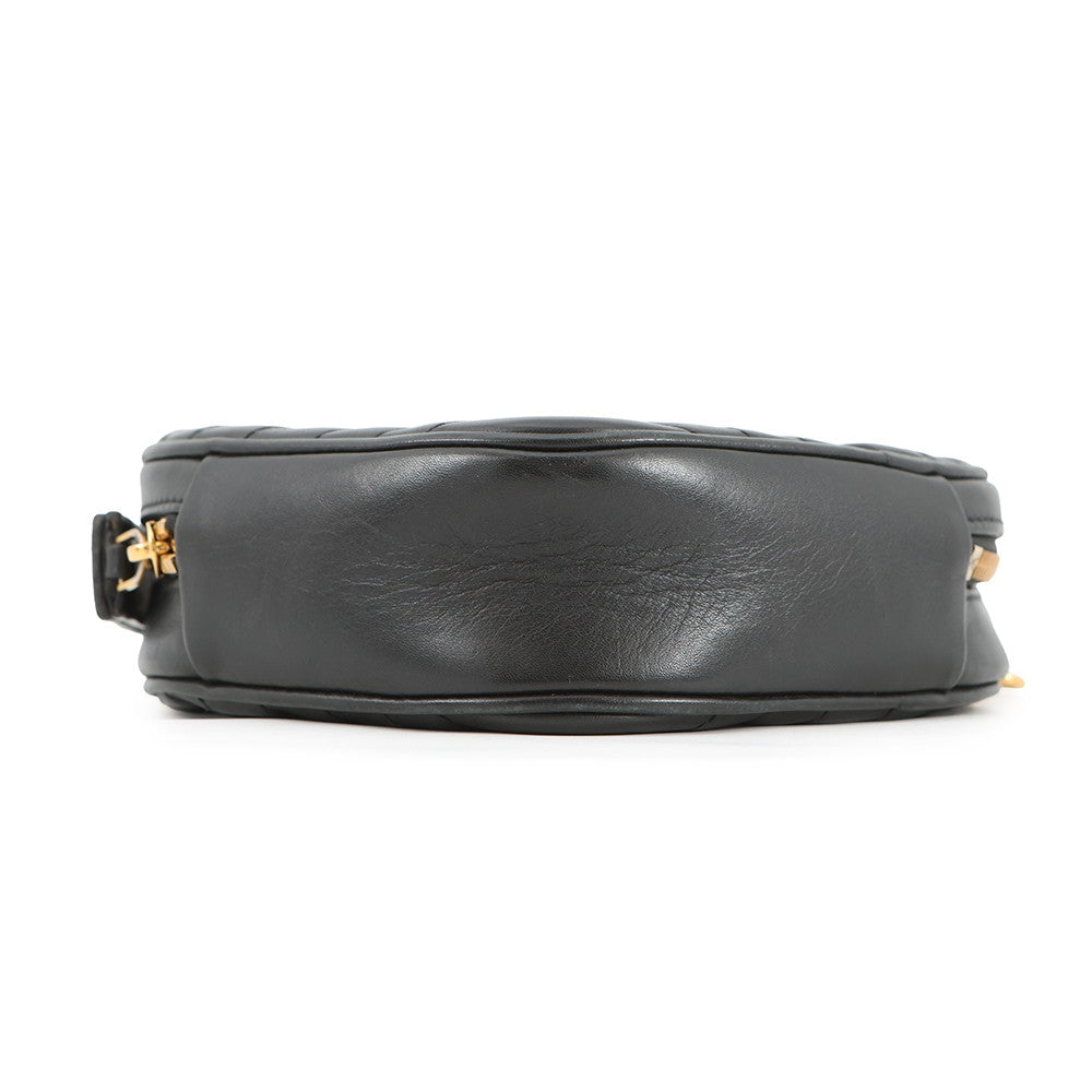 LOUIS VUITTON New Wave Heart Bag NoirM52796 Calf Leather