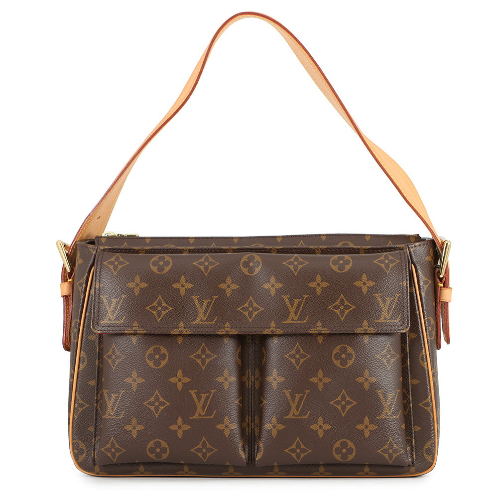 LOUIS VUITTON Viva Cite RedM51163 Monogram Size GM