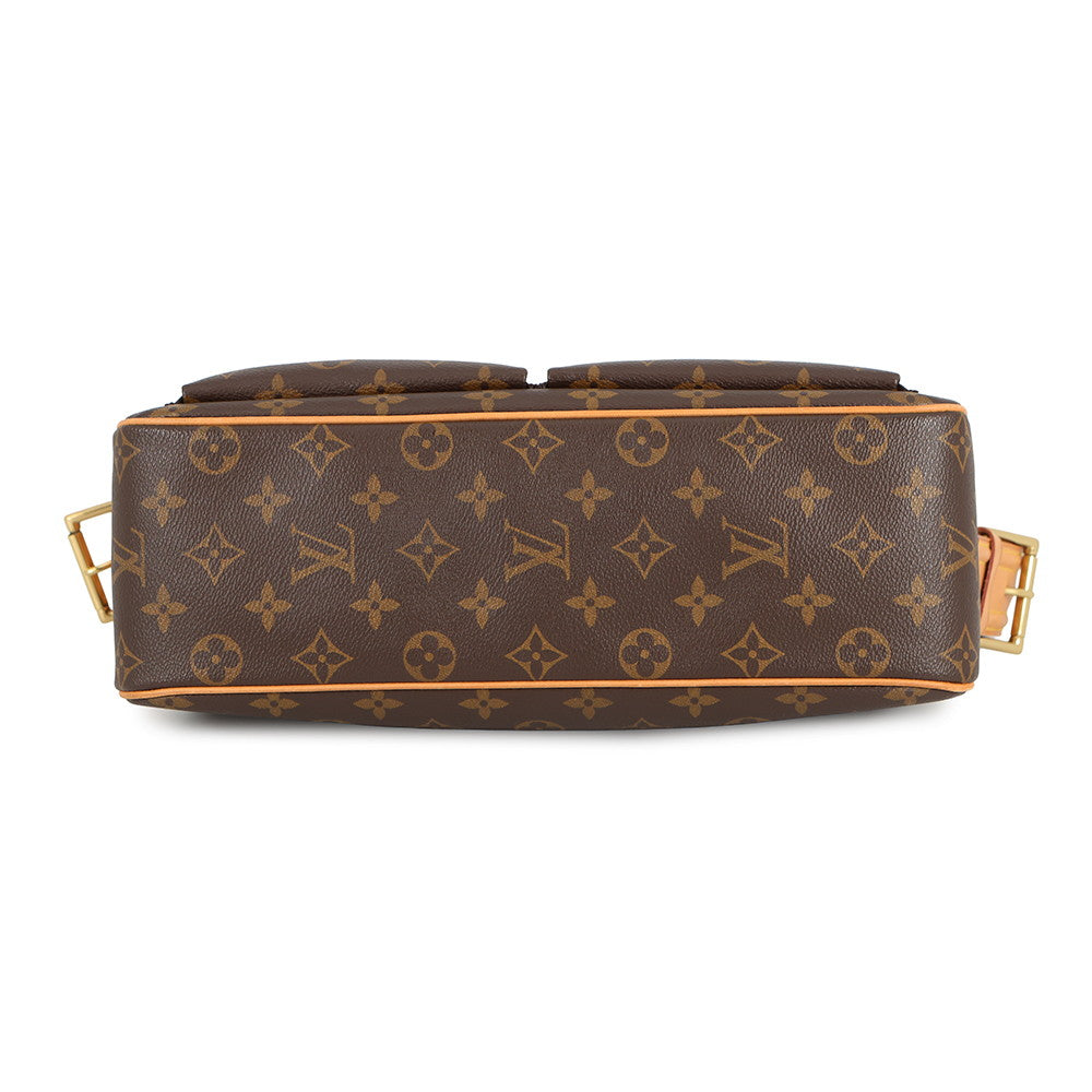LOUIS VUITTON Viva Cite RedM51163 Monogram Size GM