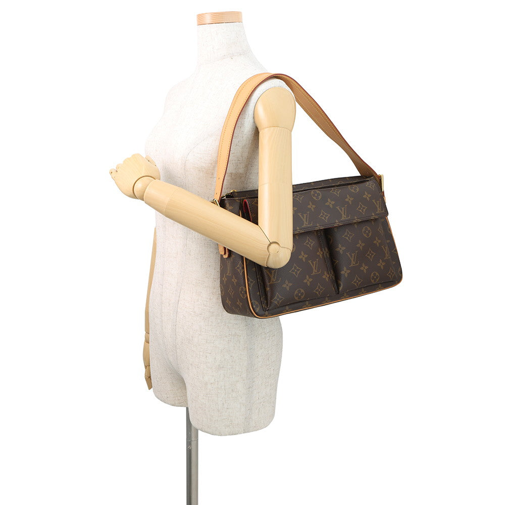 LOUIS VUITTON Viva Cite RedM51163 Monogram Size GM