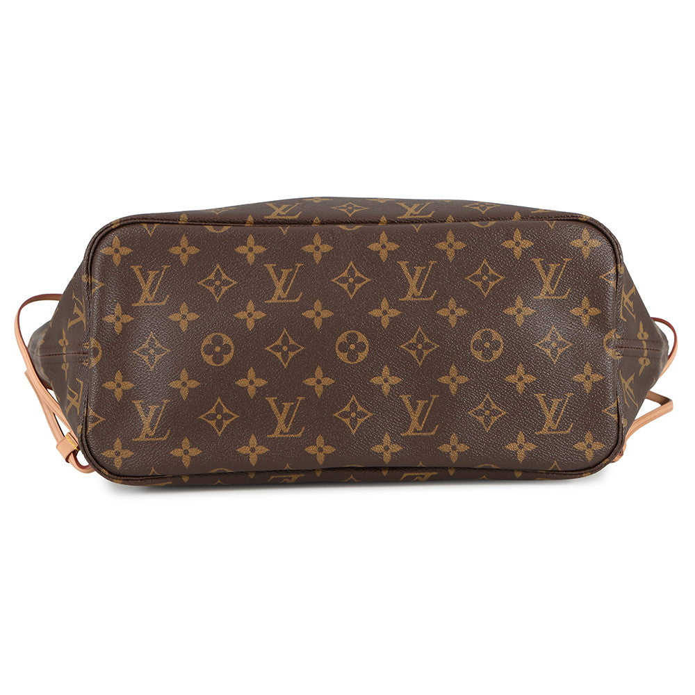 LOUIS VUITTON Neverfull BeigeM40156 Monogram Size MM