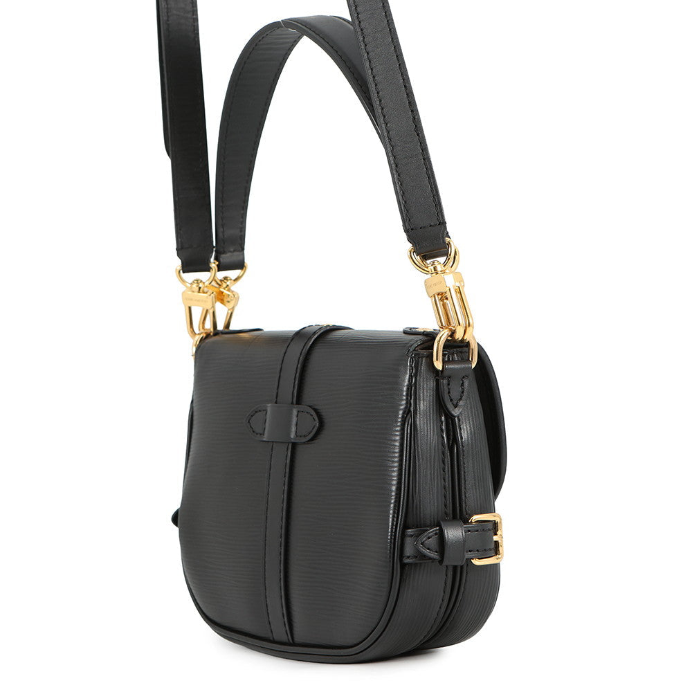 LOUIS VUITTON Saumur NoirM23469 Epi Leather Size BB