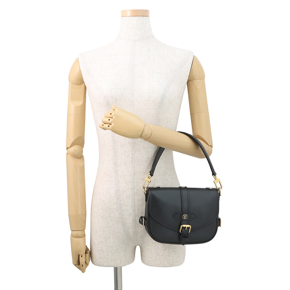 LOUIS VUITTON Saumur NoirM23469 Epi Leather Size BB